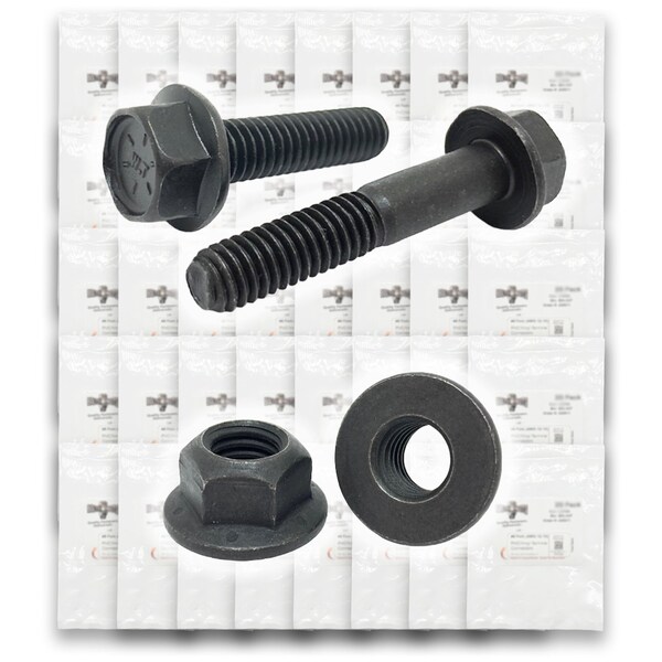 Boltsandnuts.Com Metric Class 10.9 Hex Flange Frame Bolts & Nuts Assortment - 369 PCS Assortment Kit #261 - main